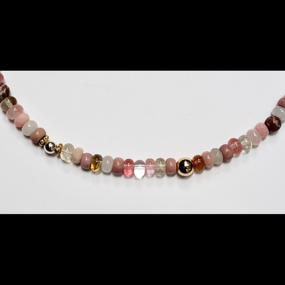 Pink Passion Necklace and Earrings Set - Picture 4 of 4